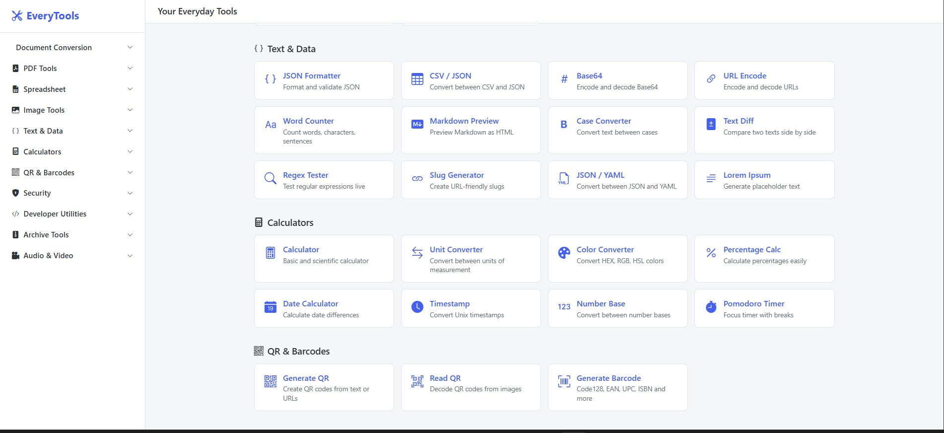 Tool Page
